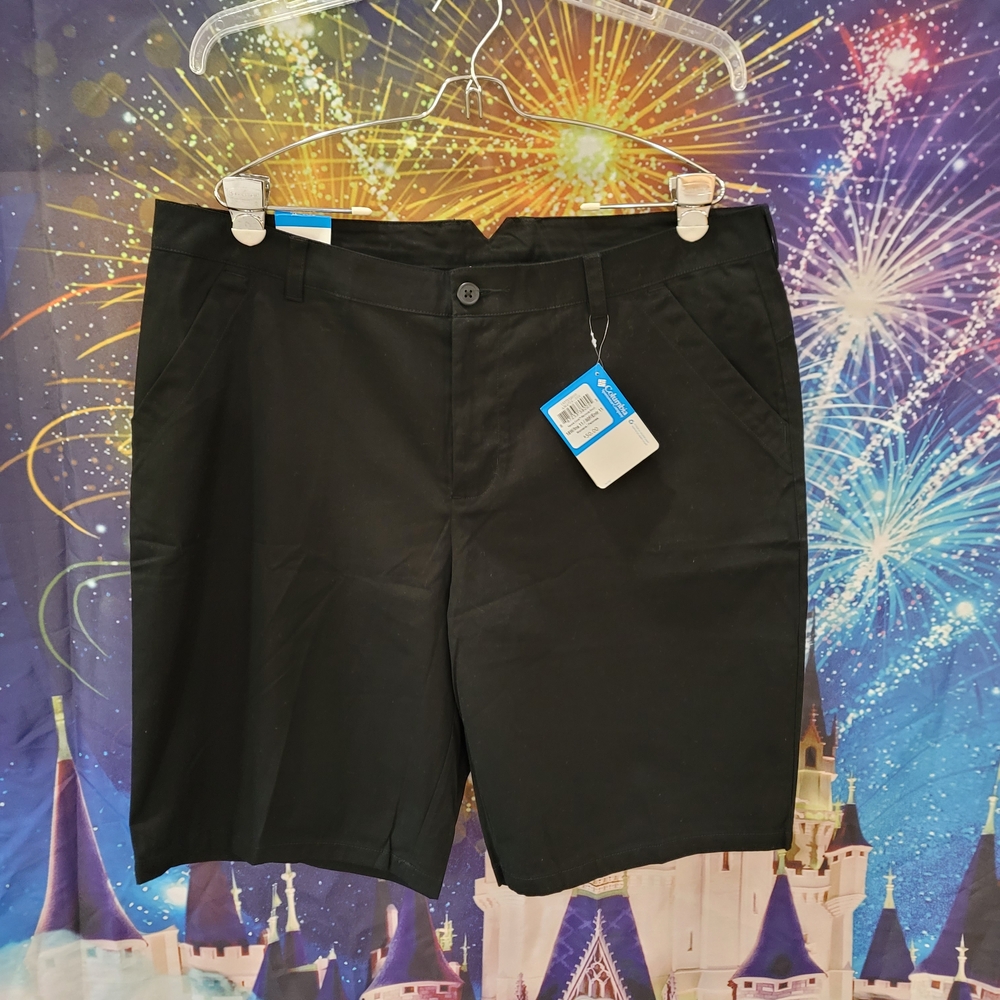 Columbia Women's Black Performance Shorts 18W